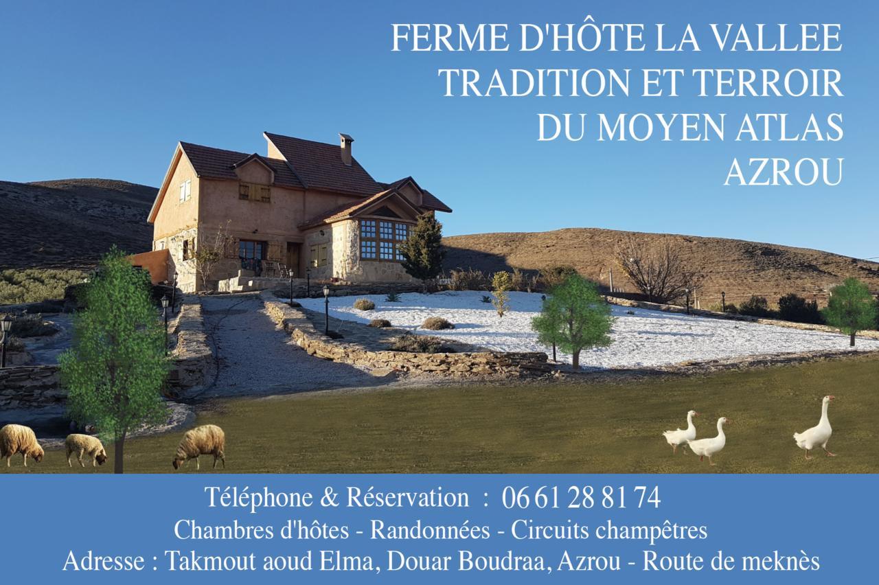 Ferme D’hôte La Vallée Azrou Exterior foto